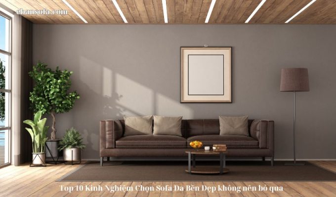 Top 10 Kinh Nghiệm Chọn Sofa Da Bền Đẹp không nên bỏ qua