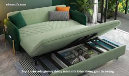 Top 4 mẫu sofa giường thông minh tiết kiệm không gian ấn tượng