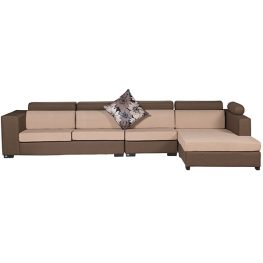 Sofa góc nỉ sang trọng cho gia đình